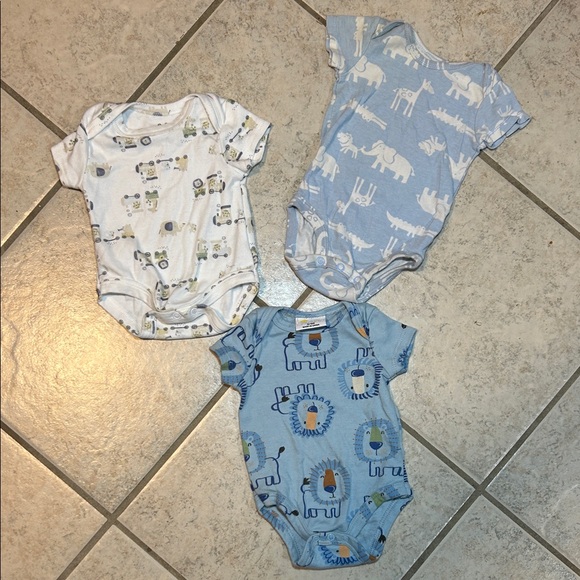 Other - Animal and Car Onsie Baby Bundle